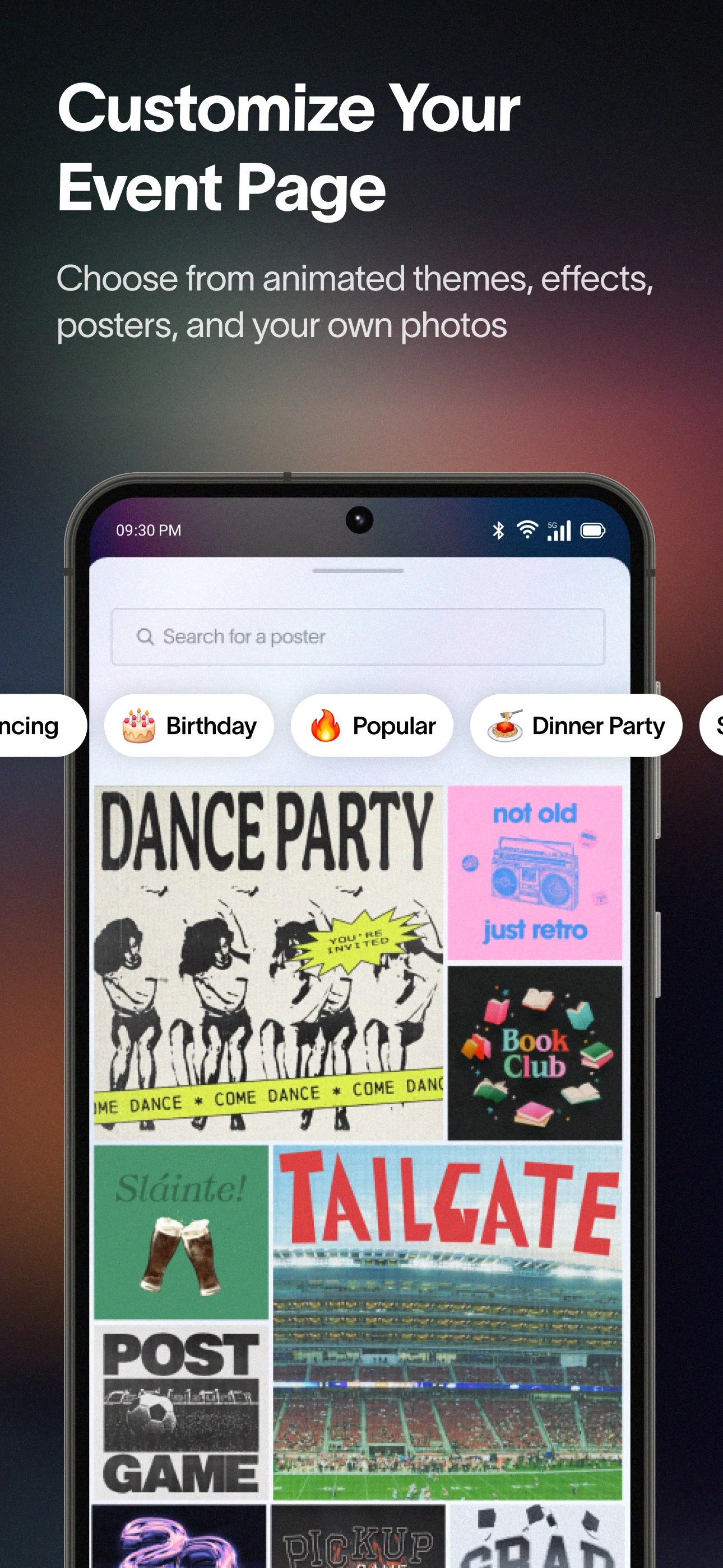 Partiful screenshot
